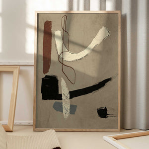 Tablou înramat „Opposite” de Dan Hobday