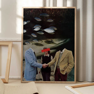 Tablou înramat „Loan Shark” de Mikhail Siskoff