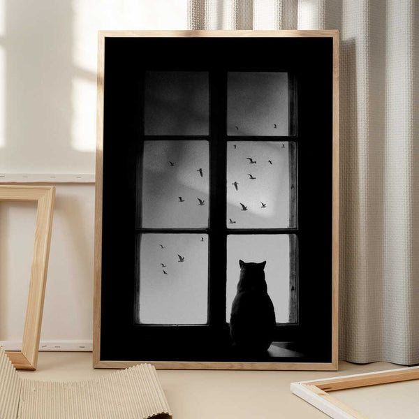 Tablou înramat „winter is coming” de Mario Pucic