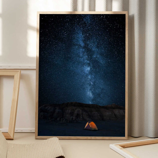 Tablou înramat „The Sky is my Blanket” de John Fan