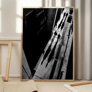 Tablou înramat „Queen Street” de Jian Wang