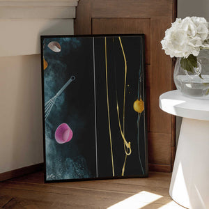 Tablou înramat „Kitchen mess” de Dina Belenko