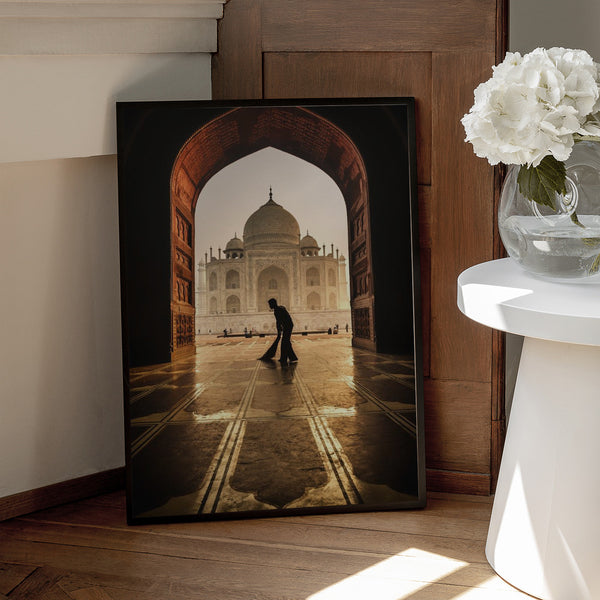 Tablou înramat „taj mahal cleaner” de Pavol Stranak