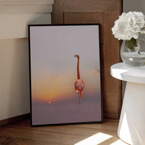 Tablou înramat „sunset ...” de Anna Cseresnjes