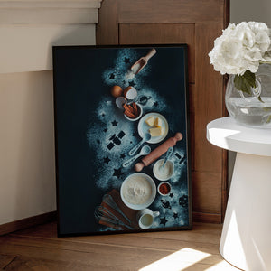 Tablou înramat „Baking for stargazers” de Dina Belenko