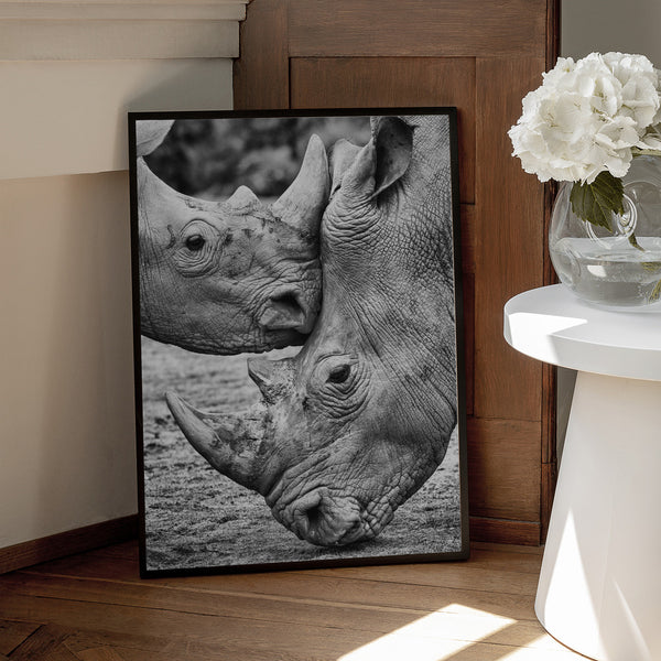 Tablou înramat „Face to face” de Jesus Concepcion Alvarado