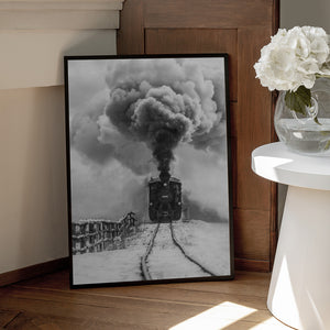 Tablou înramat „Old train” de Sveduneac Dorin Lucian