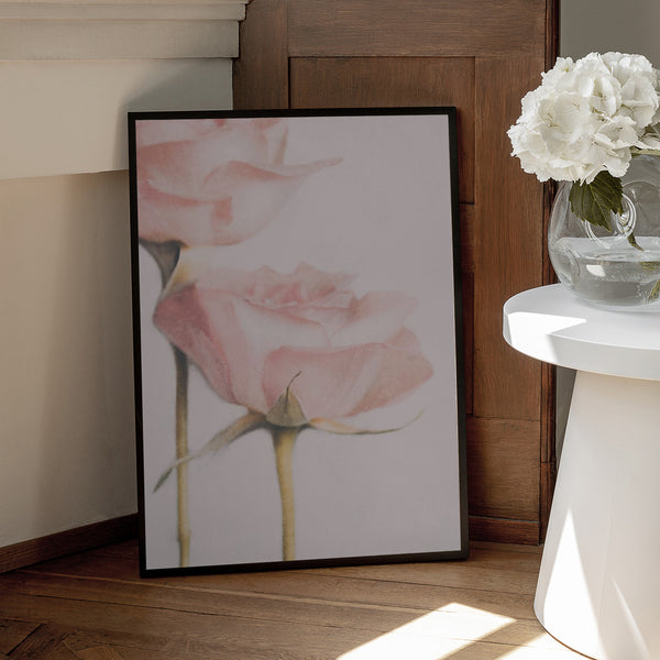 Tablou înramat „Two Roses” de Delphine Devos