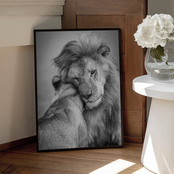 Tablou înramat „African Love!” de Ali Khataw