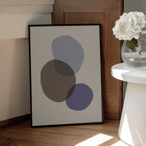 Tablou înramat „Organic Shapes 05” de Pictufy Studio