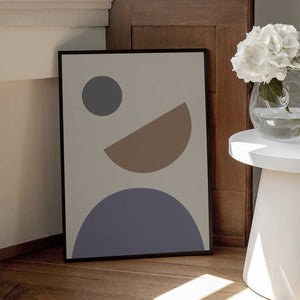 Tablou înramat „Geometrical Shapes” de Pictufy Studio