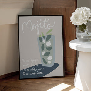 Tablou înramat „Mojito” de Pictufy Studio II