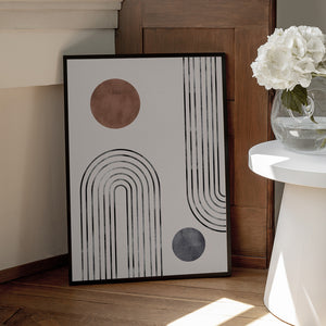Tablou înramat „Archs and Buds” de Pictufy Studio II