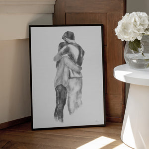 Tablou înramat „Embrace” de Pictufy Studio II