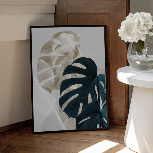 Tablou înramat „Monstera Creative 05” de Pictufy Studio III