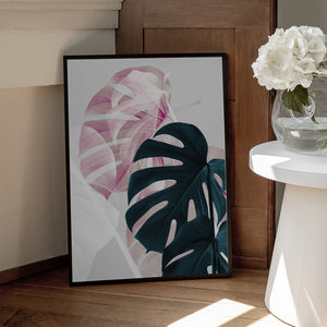 Tablou înramat „Monstera Creative 08” de Pictufy Studio III