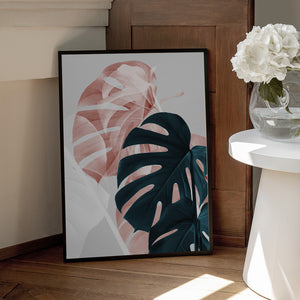 Tablou înramat „Monstera Creative 09” de Pictufy Studio III