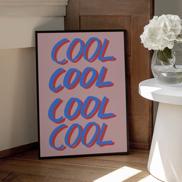 Tablou înramat „Cool Quote 02” de Pictufy Studio