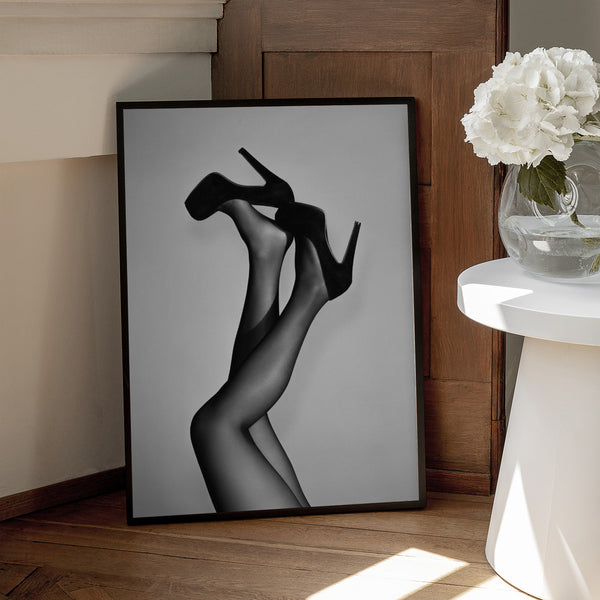 Tablou înramat „Velvet Pumps” de Pictufy Studio III