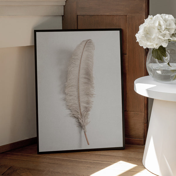 Tablou înramat „Feather_002” de Pictufy Studio III