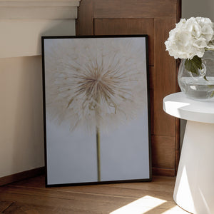Tablou înramat „Delicate Dandelion” de uplusmestudio
