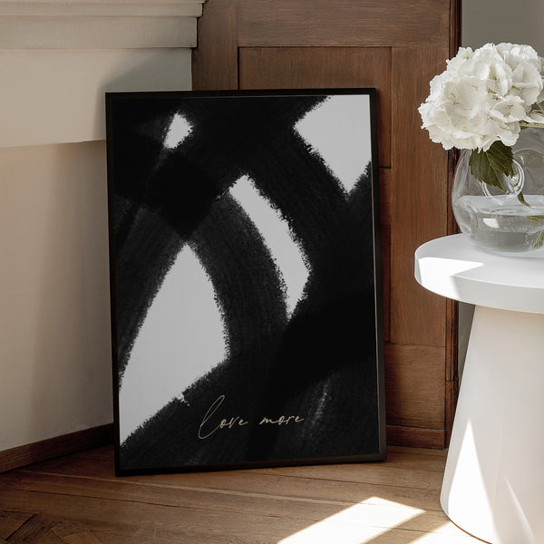 Tablou înramat „Love's Abstract Path” de uplusmestudio