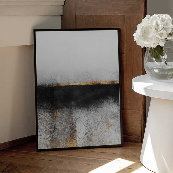 Tablou înramat „Soot And Gold” de Elisabeth Fredriksson