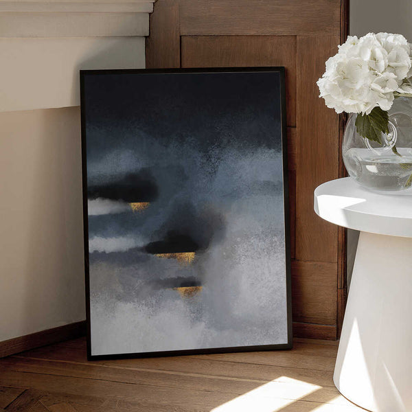 Tablou înramat „Cloudburst” de Elisabeth Fredriksson