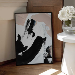 Tablou înramat „Monochrome Dance” de uplusmestudio
