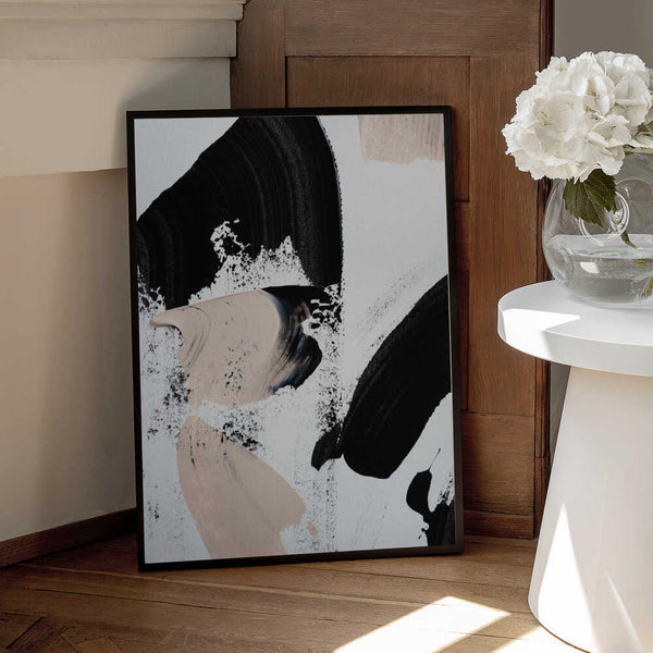Tablou înramat „Black and Nude” de uplusmestudio