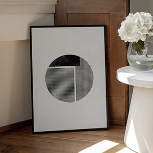 Tablou înramat „Minimalist round” de Pictufy Studio II