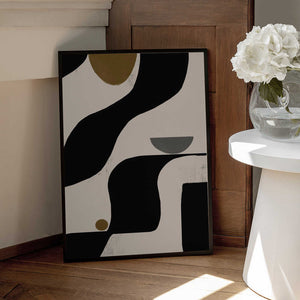 Tablou înramat „Fluid Geometrics” de THE MIUUS STUDIO