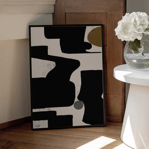 Tablou înramat „Curves and Shadows” de THE MIUUS STUDIO