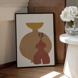 Tablou înramat „Vase No10.” de THE MIUUS STUDIO