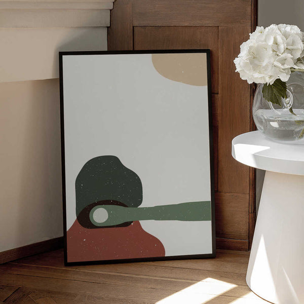 Tablou înramat „Abstract composition 4” de NKTN