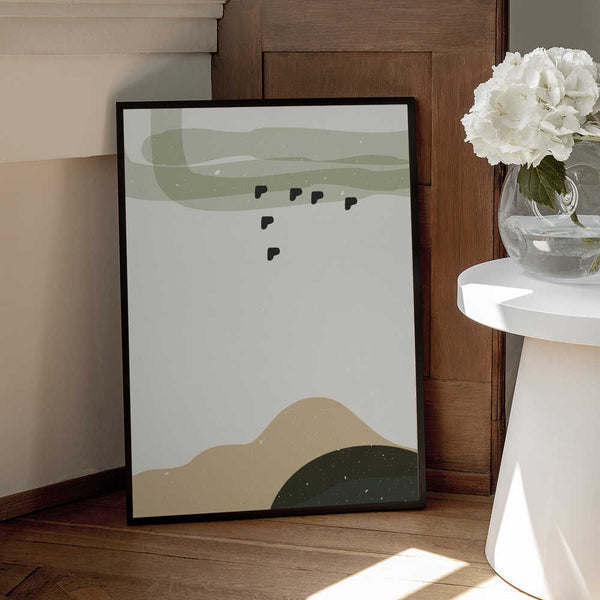 Tablou înramat „Abstract composition 9” de NKTN