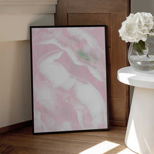 Tablou înramat „Gentle Blush Fields” de uplusmestudio