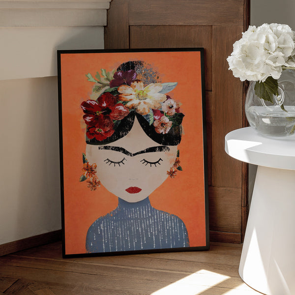 Tablou înramat „Floral Dreamer” de Treechild