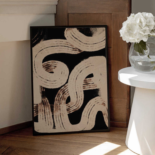 Tablou înramat „Fluid Rhythms” de Treechild