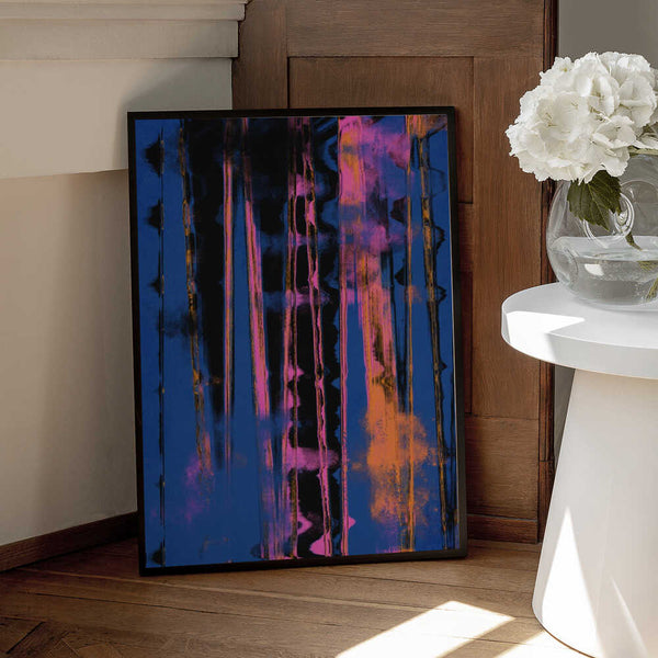 Tablou înramat „Vibrant Nightfall” de Treechild