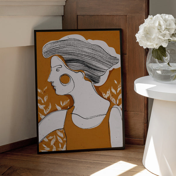 Tablou înramat „A Day In October” de Treechild