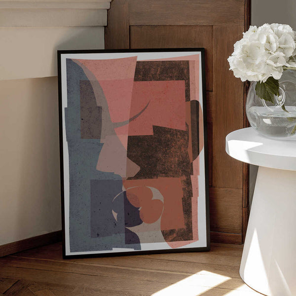 Tablou înramat „Fragmented Hues” de Treechild