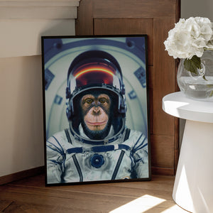 Tablou înramat „AstroMonkey” de Marcel Egger