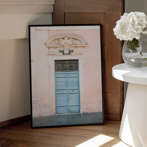 Tablou înramat „Pastel Trastevere - Rome Italy travel photography” de Raisa Zwart