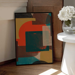 Tablou înramat „Shapes in Harmony” de THE MIUUS STUDIO