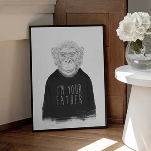 Tablou înramat „I'm your father” de Balazs Solti