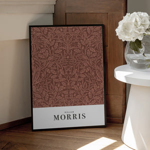 Tablou înramat „Acorns and oak leaves” de William Morris