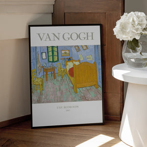 Tablou înramat „The Bedroom” de Vincent Van Gogh