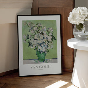 Tablou înramat „Roses” de Vincent Van Gogh