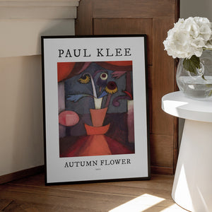 Tablou înramat „Autumn Flower 1922” de Paul Klee